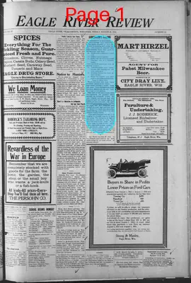 Page thumbnail for Eagle River Review