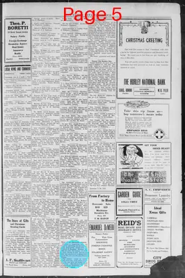 Page thumbnail for Iron County News