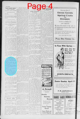 Page thumbnail for Iron County News