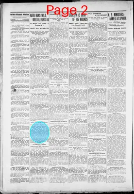 Page thumbnail for Northern Wisconsin Advertiser