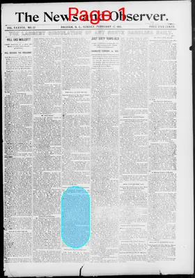 Page thumbnail for The News & Observer