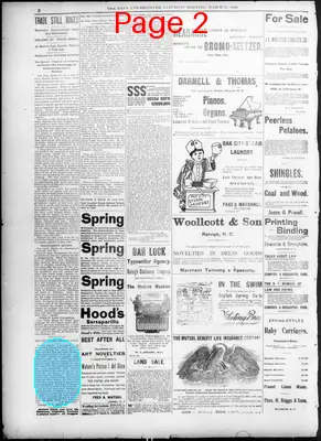 Page thumbnail for The News & Observer