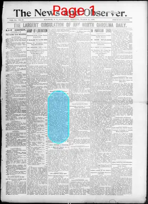 Page thumbnail for The News & Observer