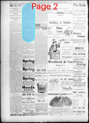 Page thumbnail for The News & Observer