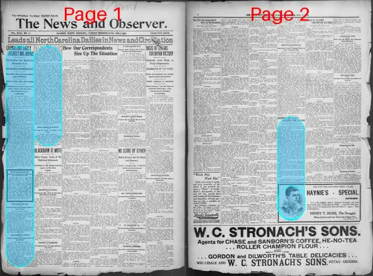 Page thumbnail for The News & Observer