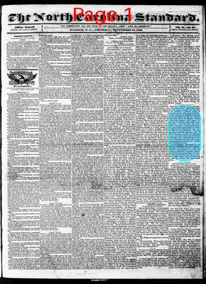 Page thumbnail for The North Carolina Standard