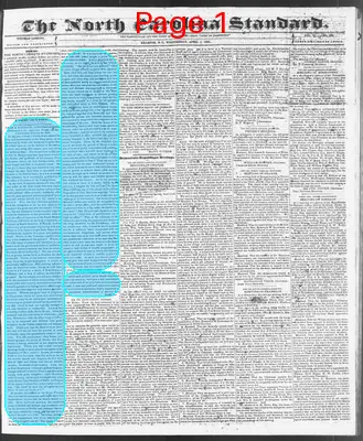 Page thumbnail for The North Carolina Standard