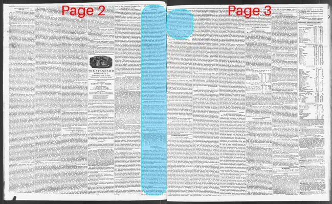 Page thumbnail for The North Carolina Standard