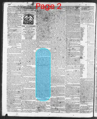 Page thumbnail for The North Carolina Standard