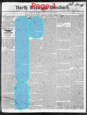 Page thumbnail for The North Carolina Standard