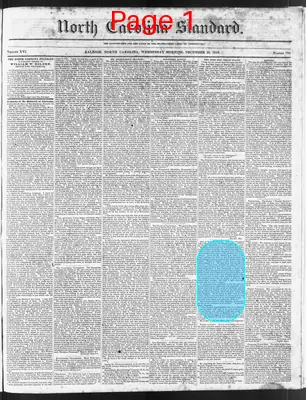 Page thumbnail for The North Carolina Standard