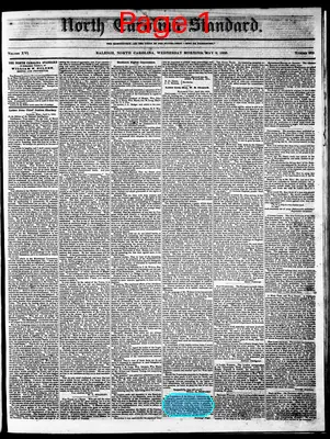 Page thumbnail for The North Carolina Standard