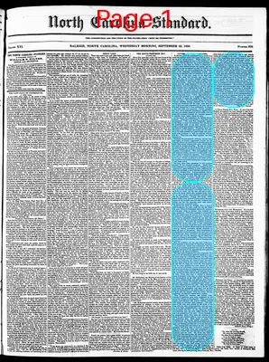 Page thumbnail for The North Carolina Standard