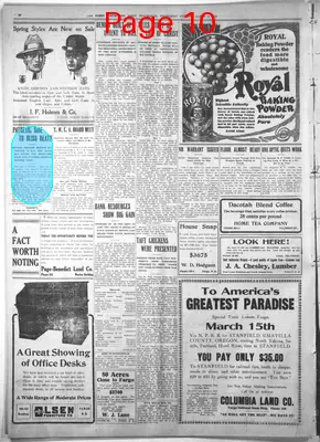 Page thumbnail for The Fargo Forum And Daily Republican