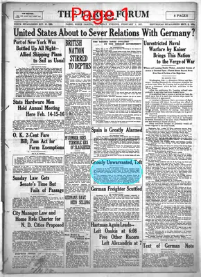 Page thumbnail for The Fargo Forum And Daily Republican