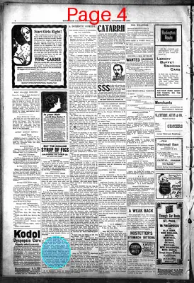 Page thumbnail for Bismarck Daily Tribune
