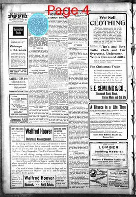 Page thumbnail for Bismarck Daily Tribune