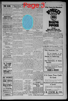 Page thumbnail for Bismarck Daily Tribune