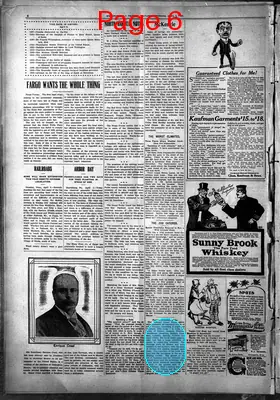 Page thumbnail for Bismarck Daily Tribune