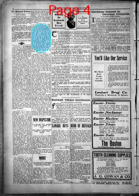 Page thumbnail for Bismarck Daily Tribune