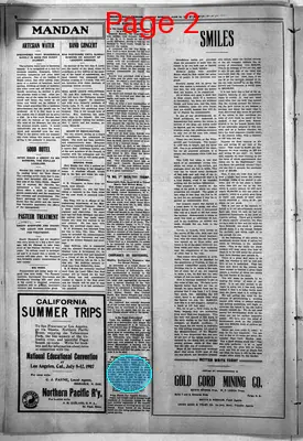 Page thumbnail for Bismarck Daily Tribune