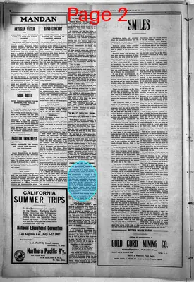 Page thumbnail for Bismarck Daily Tribune