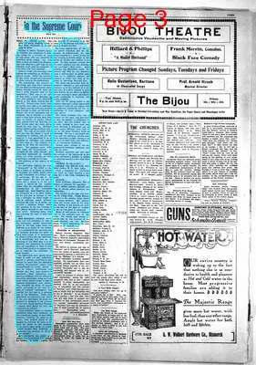 Page thumbnail for Bismarck Daily Tribune