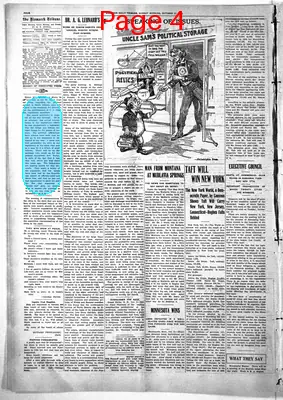 Page thumbnail for Bismarck Daily Tribune