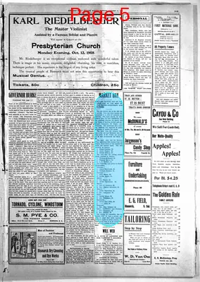 Page thumbnail for Bismarck Daily Tribune