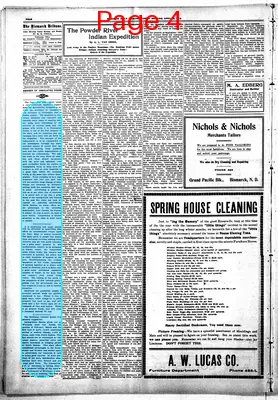 Page thumbnail for Bismarck Daily Tribune