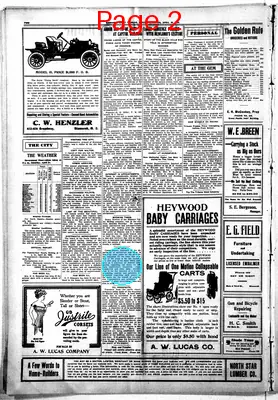 Page thumbnail for Bismarck Daily Tribune
