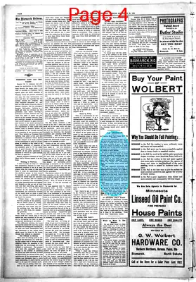 Page thumbnail for Bismarck Daily Tribune