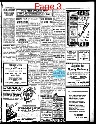 Page thumbnail for Bismarck Daily Tribune