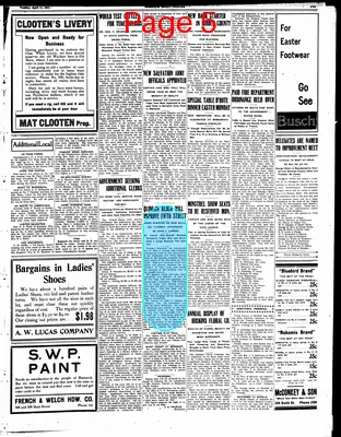 Page thumbnail for Bismarck Daily Tribune