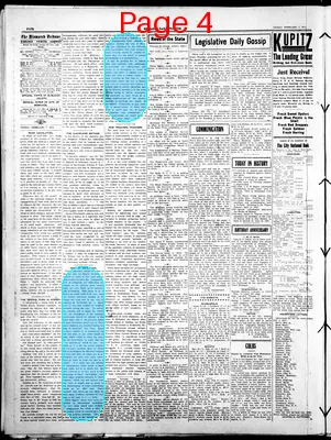 Page thumbnail for Bismarck Daily Tribune