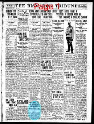 Page thumbnail for The Bismarck Tribune