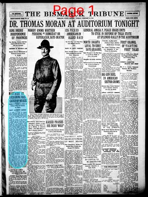 Page thumbnail for The Bismarck Tribune