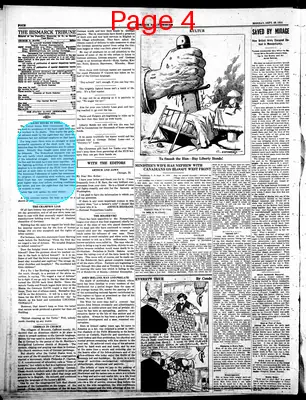 Page thumbnail for The Bismarck Tribune
