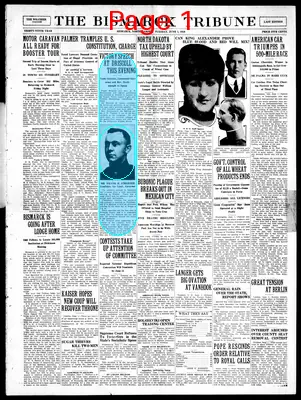 Page thumbnail for The Bismarck Tribune