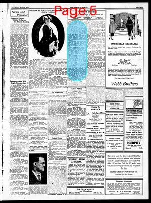 Page thumbnail for The Bismarck Tribune