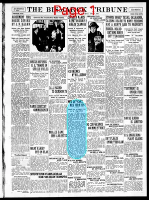 Page thumbnail for The Bismarck Tribune