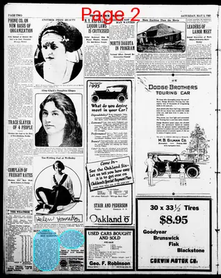 Page thumbnail for The Bismarck Tribune