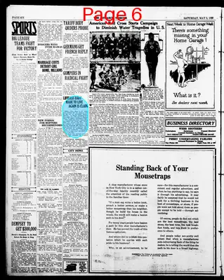 Page thumbnail for The Bismarck Tribune