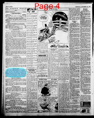 Page thumbnail for The Bismarck Tribune