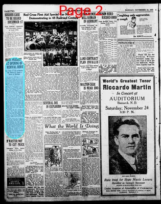 Page thumbnail for The Bismarck Tribune