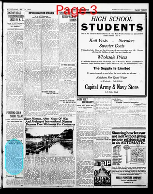 Page thumbnail for The Bismarck Tribune