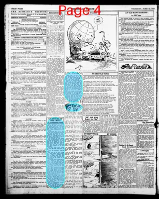 Page thumbnail for The Bismarck Tribune