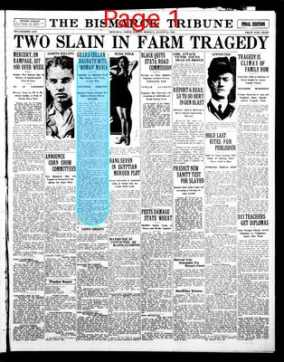 Page thumbnail for The Bismarck Tribune