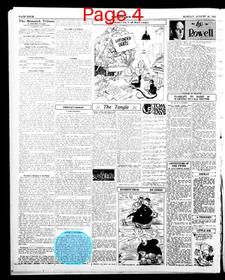 Page thumbnail for The Bismarck Tribune
