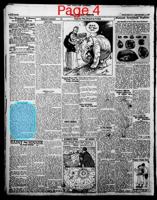 Page thumbnail for The Bismarck Tribune